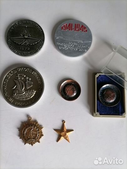 Настольные медали СССР