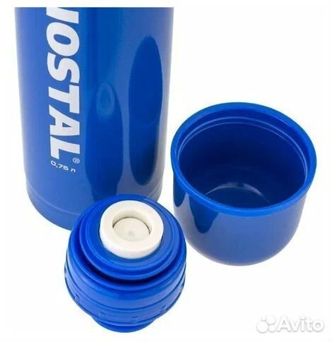 Термос biostal NB-1000 C-Bс 1л кнопка узкое горло