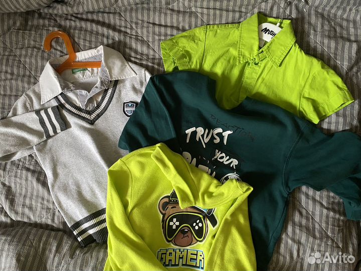 Кофты свитшоты рубашки 116