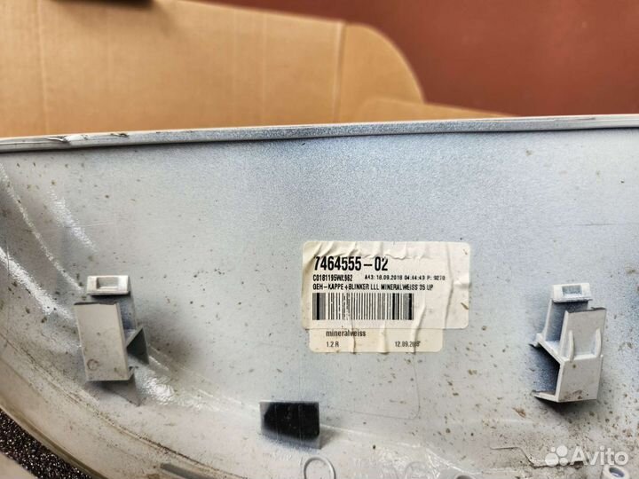 Накладки на зеркала bmw g30