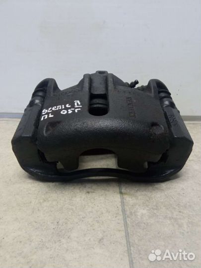 Суппорт тормозной передний левый Renault Scenic 2