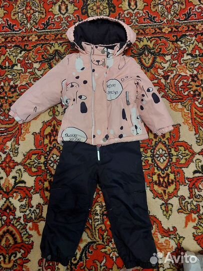 Зимний костюм для девочки 98 104 crokid