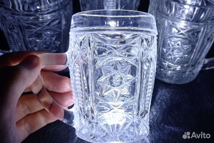 Хрустальные стаканы СССР