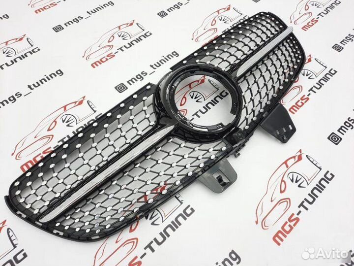 Решётка V w447 Diamond Black 2019+ не для AMG