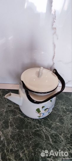 Чайник эмалированный СССР