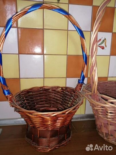 Корзина плетеная
