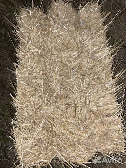 Сено, Солома в тюках