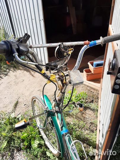 Велосипед на бензине