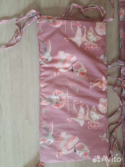 Бортики в детскую кроватку бу