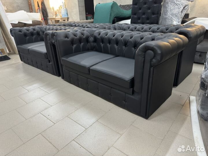 Диван Chester в кальянную под заказ