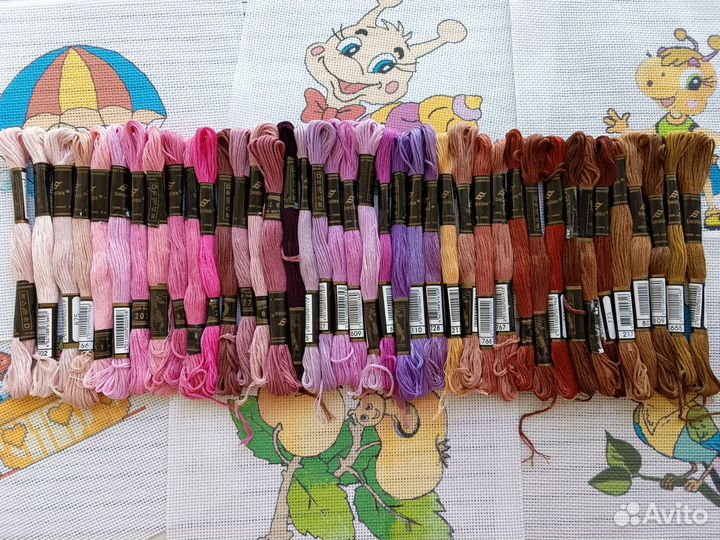 Нитки мулине Bestex набор