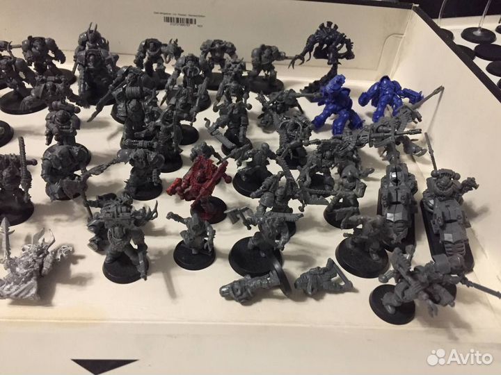 Warhammer 4000 миниатюры, битсы, макулатура