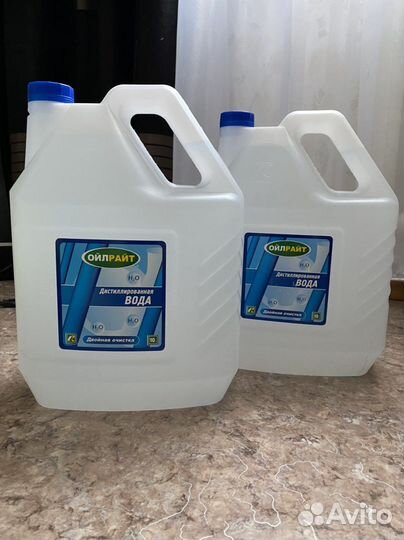 Вода дистиллированная канистра 10 л
