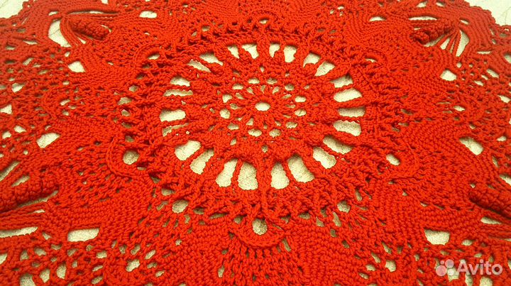 Ковер ручной работы из полиэфирного шнура