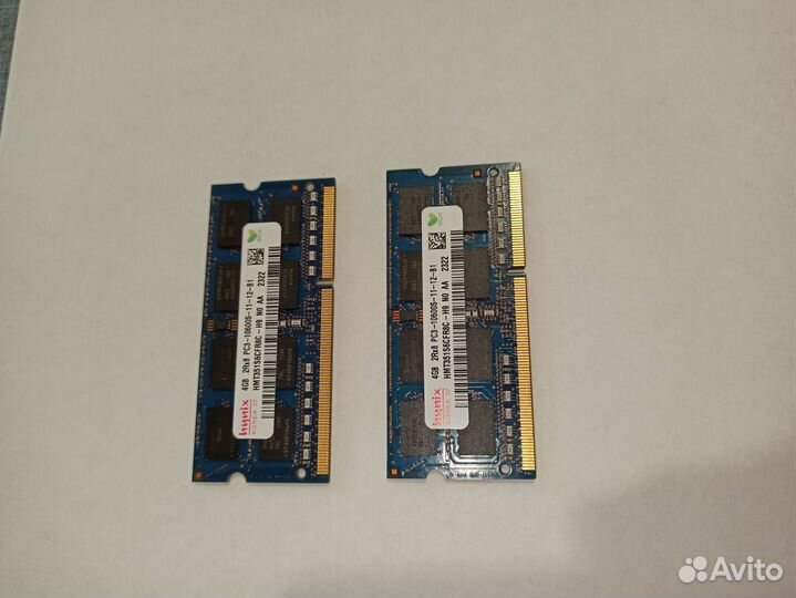 Оперативная память ddr3 sodimm 2x4gb 1333. За обе