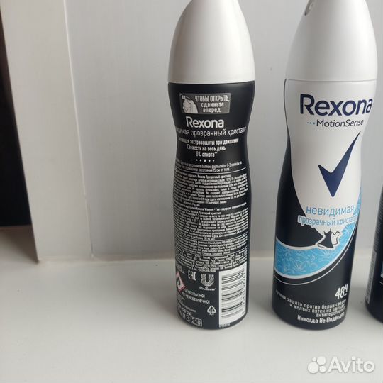 Новый Антиперспирант дезодорант спрей Rexona