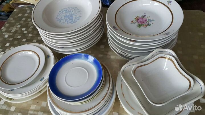 Тарелки разные. Дулёво, зик, Краснодар