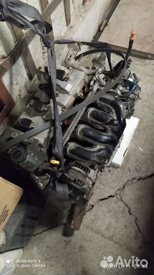 Двигатель Мазда демио ZJ +АКПП