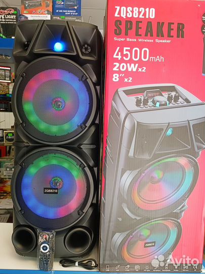 Колонка блютуз zqs 8210