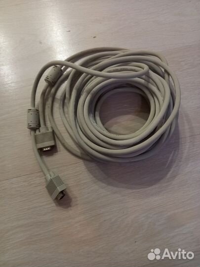 Кабель для компьютера vga 10 m