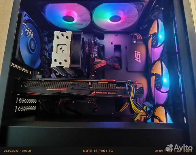 Видеокарта Asus gtx 1070 rog strix
