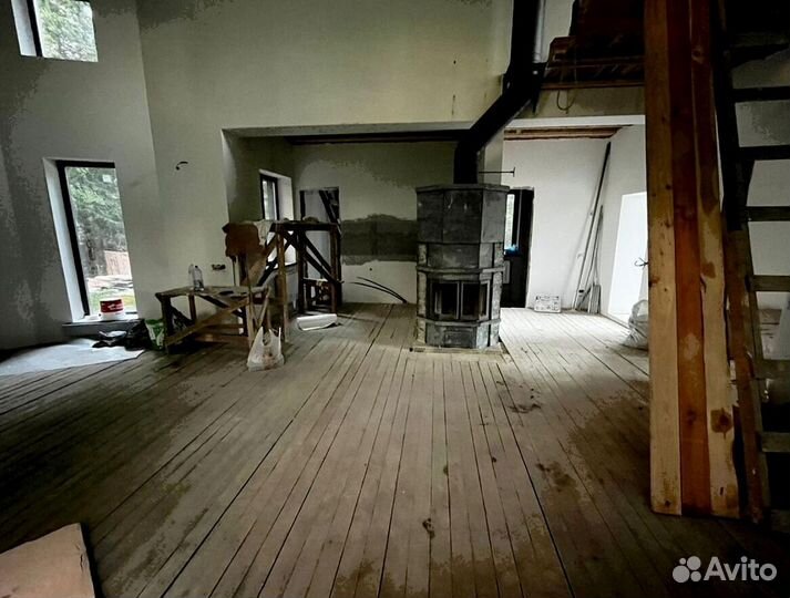 Камин полностью из натурального камня