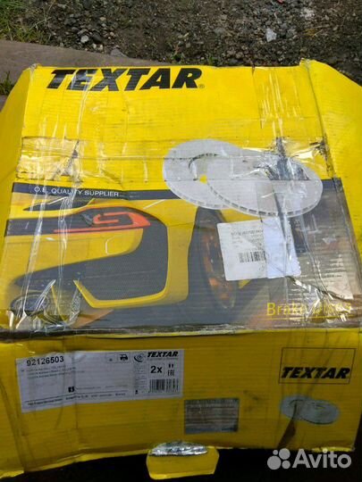 Тормозные диски Textar
