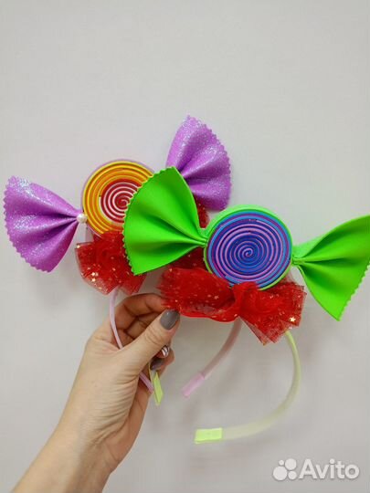 Новогодние ободки