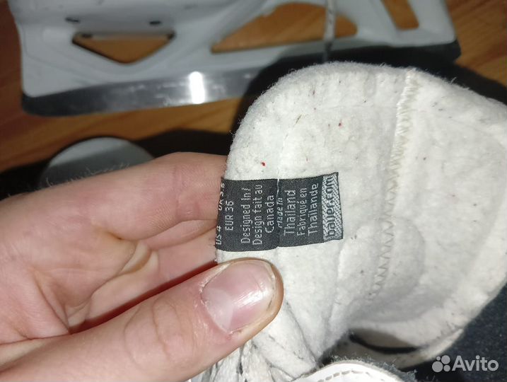 Коньки хоккейные вратарские