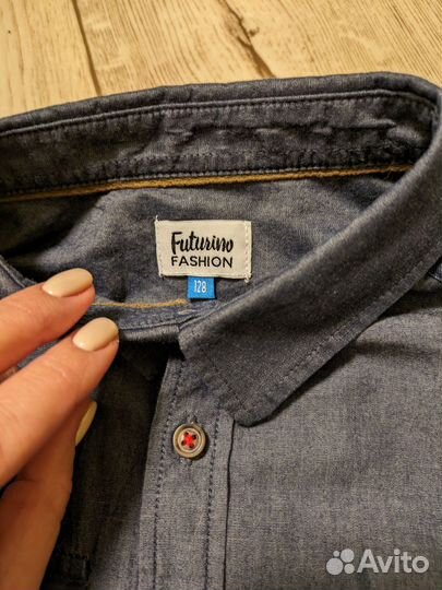 Джинсовая рубашка futurino