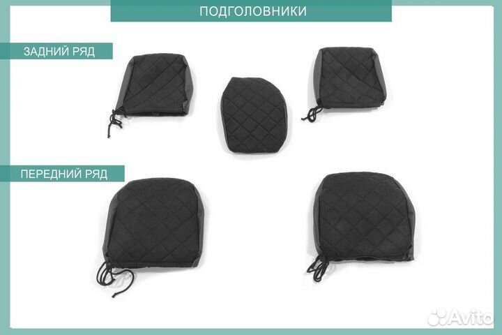 Авточехлы Nissan Terrano, c 05.2017-н.в