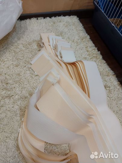 Жалюзи бежевые