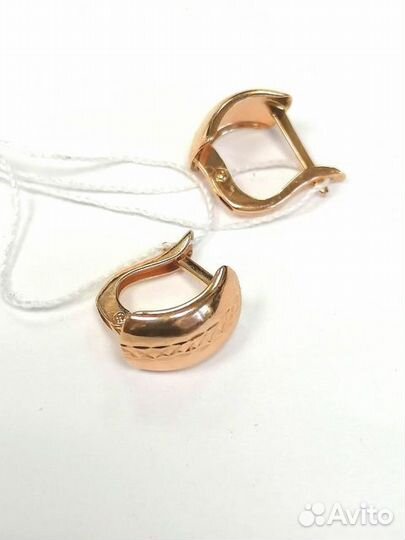 Серьги Золото