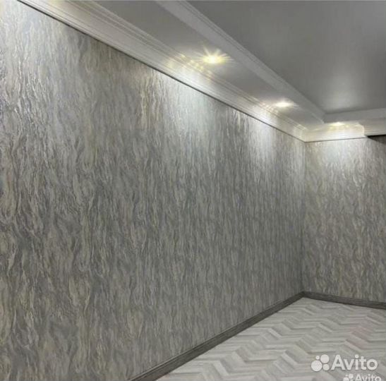 Услуги поклейка обоев