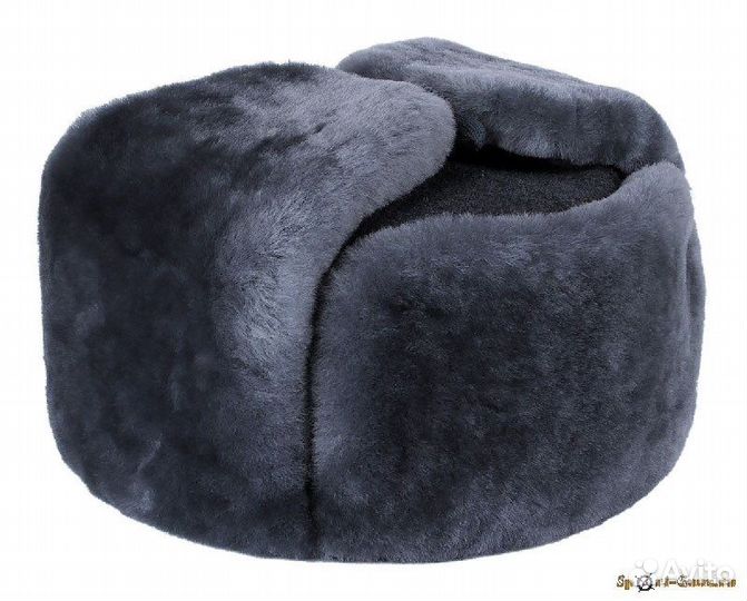 Шапка ушанка меховая для военнослужащих тип а