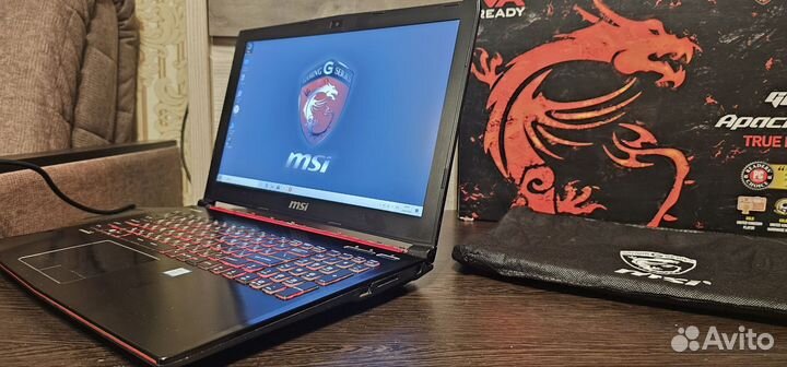 Мощный игровой Ноутбук MSI GE62VR Apache PRO