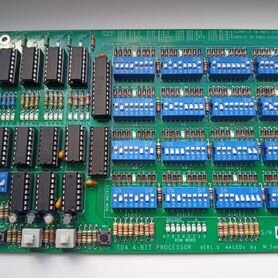 Набор для сборки 4-битного процессора TD-4, обновл