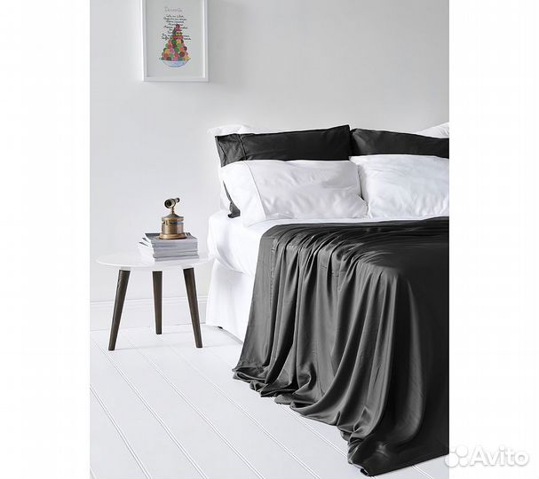 Постельное белье GoodNight Essential 1,5 сп. черны