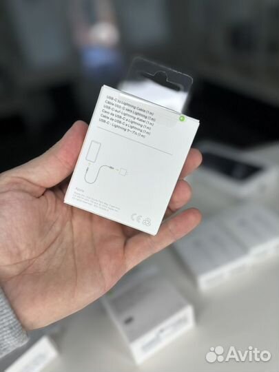 Провод зарядки apple usb c - lightning (1m)