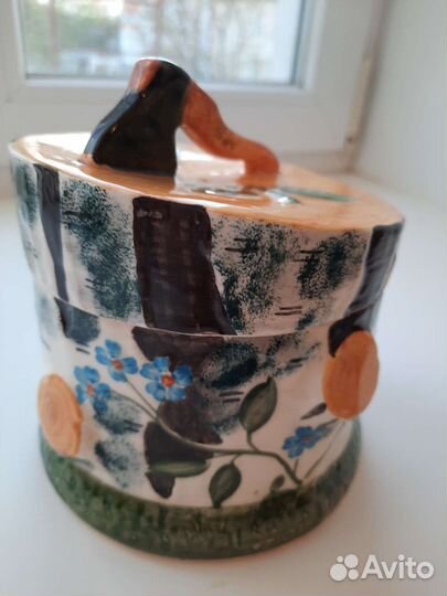 Керамическая шкатулка СССР