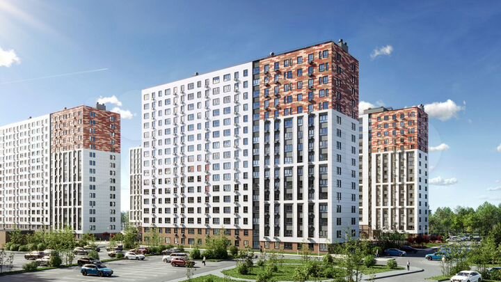 2-к. квартира, 59,2 м², 2/16 эт.