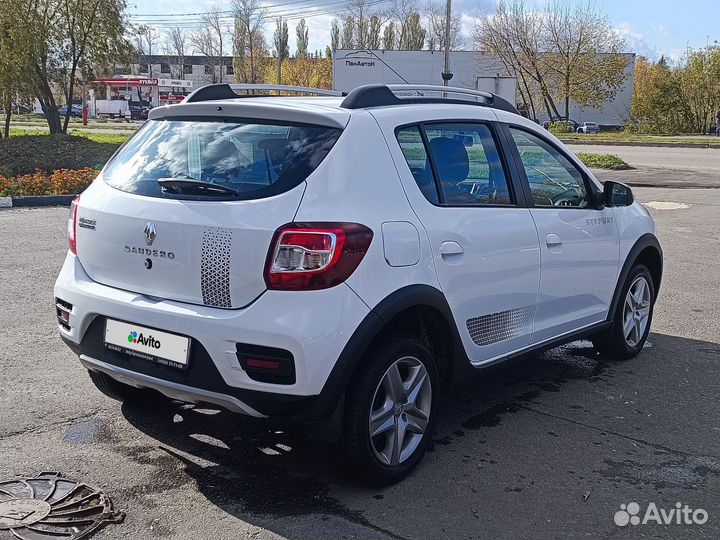 Renault Sandero Stepway 1.6 МТ, 2017, 120 000 км