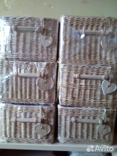 Ящики плетеные