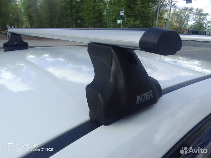 Аэро багажник Ford Focus 2 на Ким 75