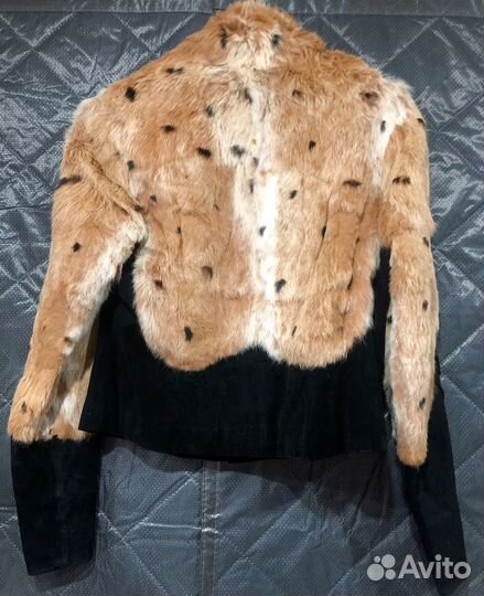 Куртка кожаная женская с мехом