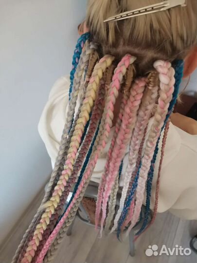 Плетение афрокосичек на дом