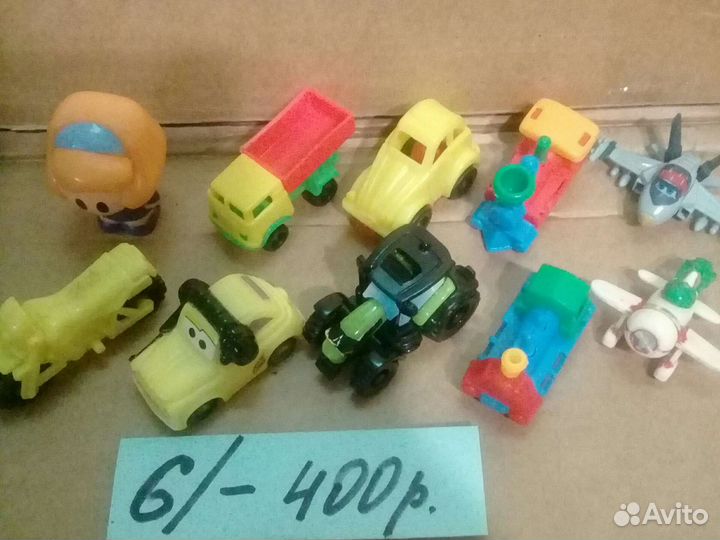 Фигурки киндер сюрприз разные