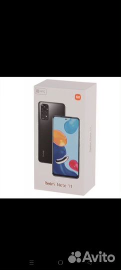 Xiaomi Redmi Note 11, 4/64 ГБ