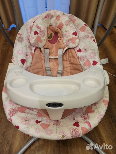 Детские электронные качели graco