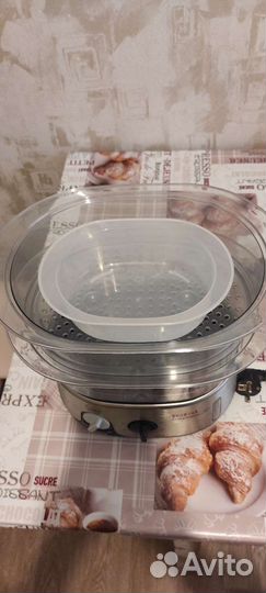 Пароварка tefal бу
